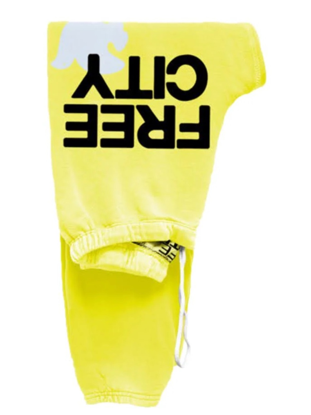 Free City Logo Sweatpants in Lemonpie Size XS NWOT
